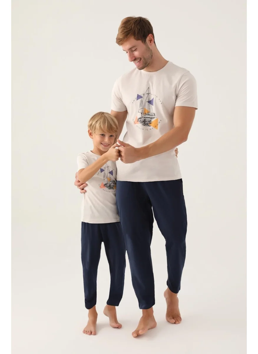 Arnetta Father Son Summer Pajama Set, Cotton (Price Separately)