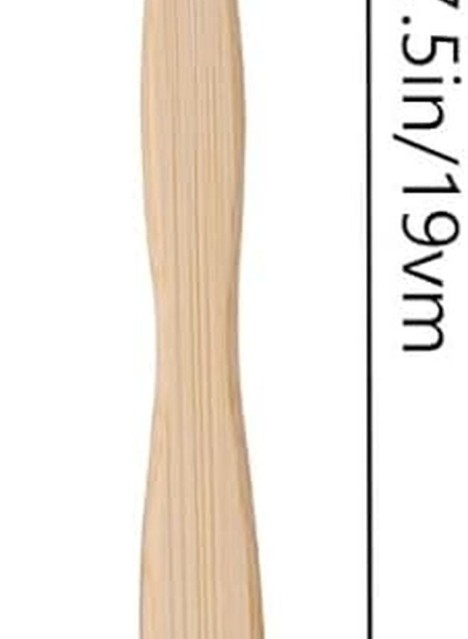 SAFIGLE 10 Pack Soft Bristle Fiber Toothbrushes Eco Friendly Travel Home Use - Image 3