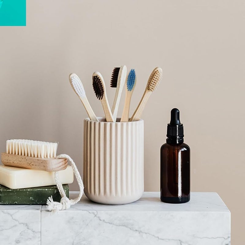 SAFIGLE 10 Pack Soft Bristle Fiber Toothbrushes Eco Friendly Travel Home Use - Image 4