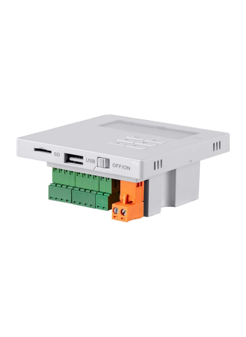 Monoprice Monoprice Commercial Audio Wall Mount Music Amplifier - with Bluetooth, Aux, FM, and IR Remote, White  - Image 4