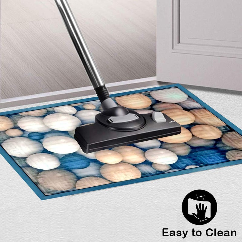 Status Contract Status 3D Printed Digital Home/Living/Lobby/Bathroom/Office Sanatizing Entrance Rubber Door Floor Mat with Anti Slip Backing (15 x 23 Inch) - Image 4
