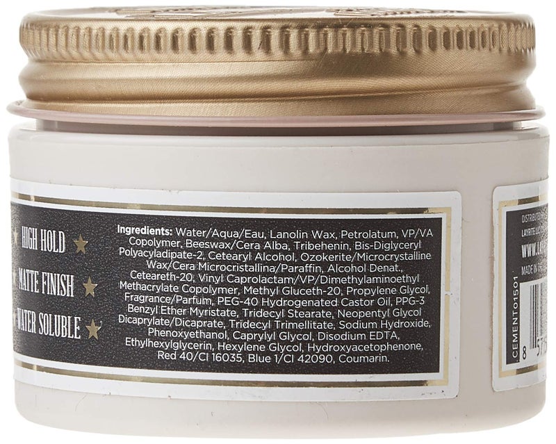 Layrite Deluxe Cement Hair Clay, 1.5 Ounce - Image 2