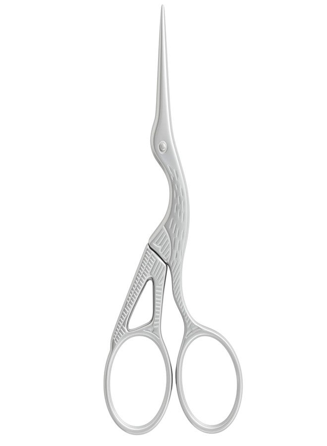 ساس سي مقص ساسي ديلوكس ستورك | مقص دقيق من الفولاذ المقاوم للصدأ للرموش والتجميل برأس فائق الدقة للتشذيب الدقيق - Image 1