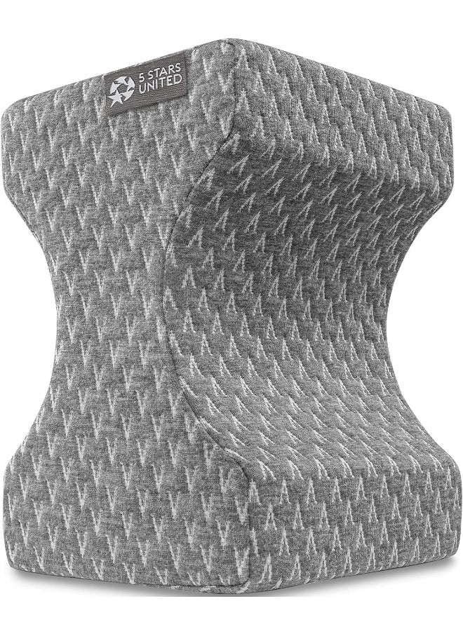 5 STARS UNITED - 5 STARS UNITED Knee Pillow for Sleeping - Leg Pillow 100% Memory Foam - Leg Pillows for Sleeping on Side - Knee Support Pillow - Knee Cushions for Sleeping - Hip Support Pillow Contour - Image 1