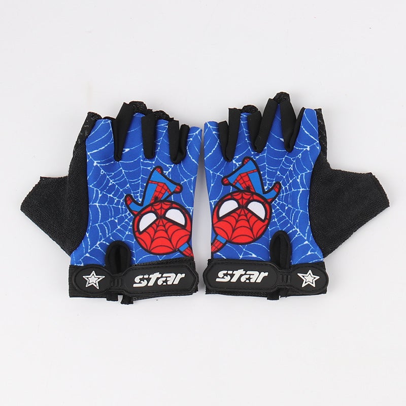 2022 Kids Fingerless Non-slip Gloves for SportsStyle 1 Style 1 
