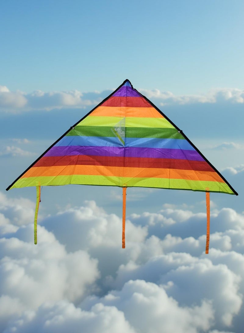 طائرة ورقية من البلاستيك المقاوم قياس العرض 110سم عدد 4 قطع متعدد الالوان - Image 1