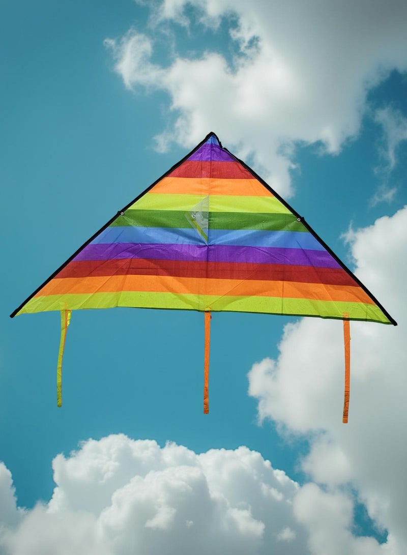 طائرة ورقية من البلاستيك المقاوم قياس العرض 110سم عدد 4 قطع متعدد الالوان - Image 3