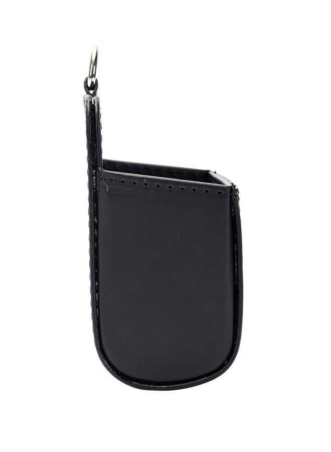 لوازم منظم جيب صغير يُعلّق على فتحة التكييف في السيارة - حقيبة تخزين معلّقة داخلية مع خطاف تعليق - لحفظ المفاتيح والعملات والإكسسوارات الصغيرة - مناسب للاستخدام اليومي داخل المركبة - Image 5