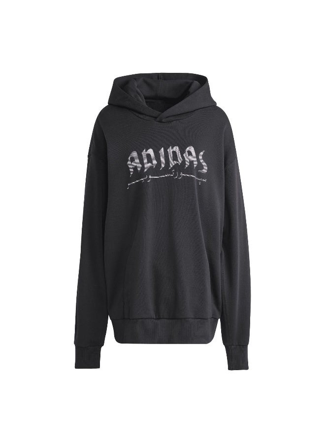 adidas Originals U Ksa Hd Black Training Sweatshirts For Unisex Xs - Image 2