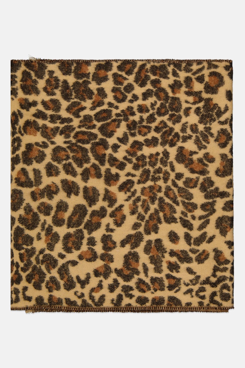 Bershka Women Animal Print Scarf, Multicolor - Image 3