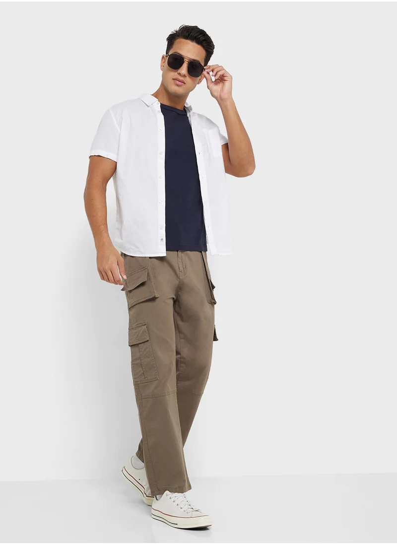 Seventy Five Mens Casual Trousers