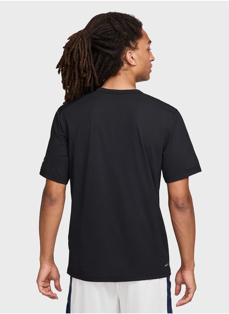 Nike Dri-Fit Logo T-Shirt - Image 2