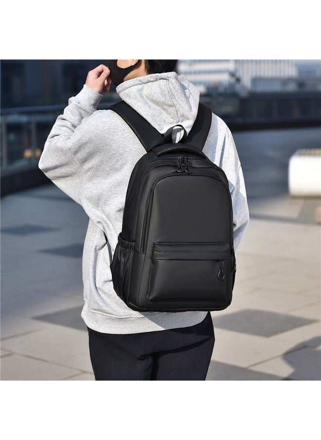 yongsheng Laptop Backpack,Business Travel Anti Theft Backpack Gift for Men Women,Slim Durable Water Resistant College School Bookbag Computer Bag Fits 15.6 Inch Laptop Notebook(black)  - Image 5
