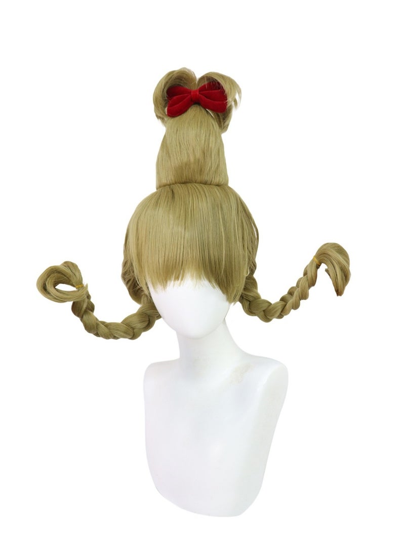 The green-haired monster Grinch Cindy cosplay wig with sky-high ponytail cosplay wig costumes dress up wig - pzsku/Z031714626FF5785198D4Z/45/_/1709609787/f98d08e7-a1fc-4986-a2a6-d8b74032a1b6