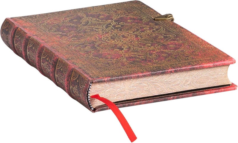 Paperblanks Hardcover Journal Carmine Lined Midi (130 X 180 Mm) (Equinoxe) - Image 2