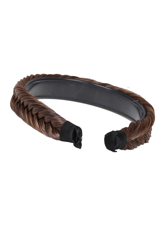 Wide Fishtail Braid Headband With Teeth Braided Headband Wide Plaited Braids Accessories Classic Chunky Fishtail Braided Hair Band Synthetic Hairpiece Girls And Women Beauty Accessory - pzsku/Z031720694E41AD173F7FZ/45/_/1718614289/ee4ce522-8842-423f-848a-9afb914ad0e6