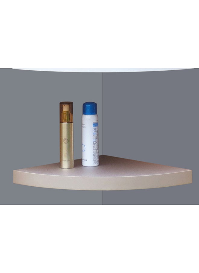 Feelings FLOATING WALL SHELF CORNER WHITE SIZE: 29.5X29.5X3CM  - Image 4
