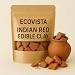 Ecovista Indian Red Edible Clay Baked Pot Broken Pieces Natural Terracotta Clay for Eating Detox Minerals Traditional Use 4oz - Image 2