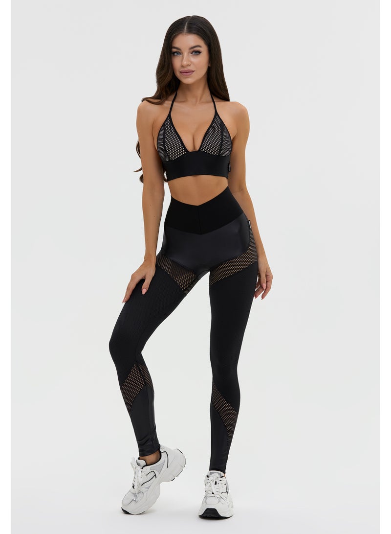 Bona Fide Premium Quality High Waisted Leggings for Women with Unique Design and Tummy Control - Womens Workout Leggings - Image 2