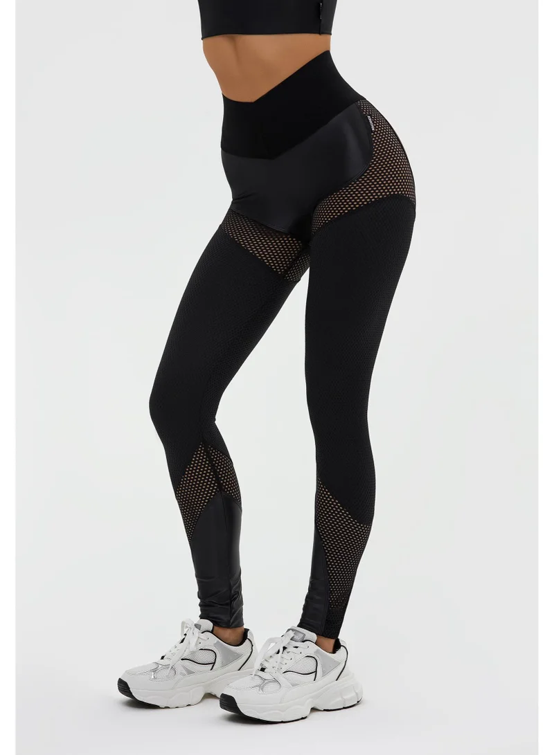 Bona Fide Lara Croft Corsage Black Lara Croft Corsage High Waist Gym Leggings for Women for Women | Best Price UAE