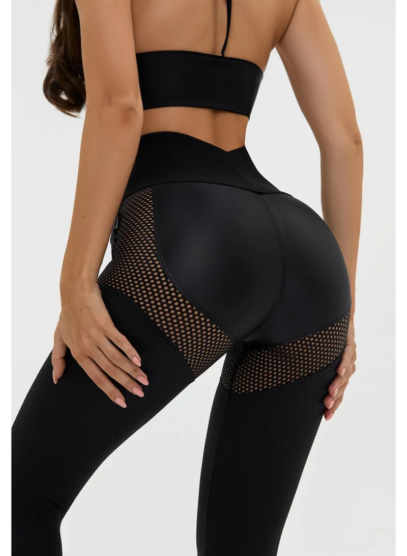 Bona Fide Lara Croft Corsage Black Lara Croft Corsage High Waist Gym Leggings for Women for Women | Best Price UAE