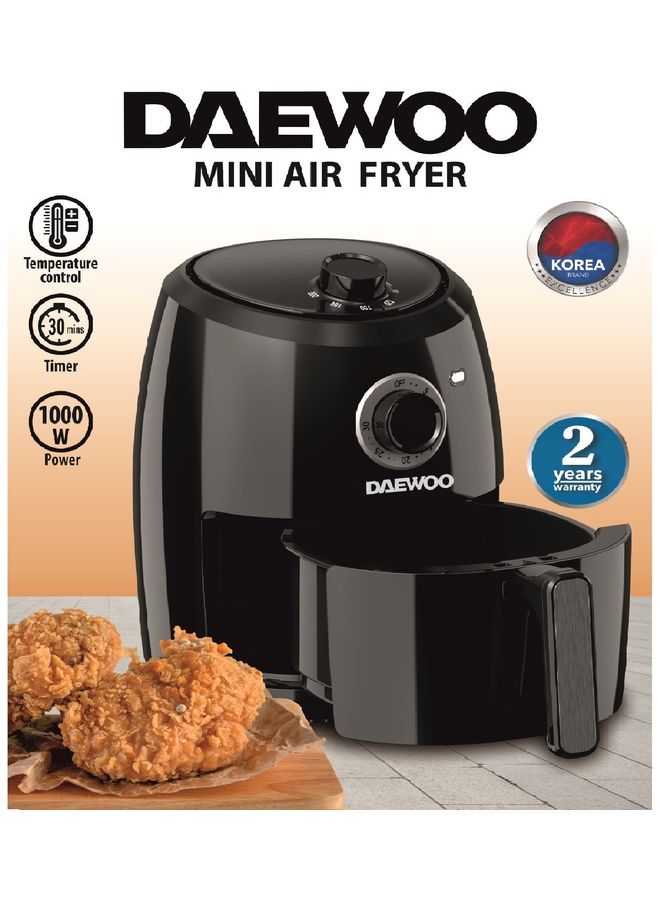 DAEWOO Air Fryer Capacity - 90 Degree C - 200 Degree C - Image 2