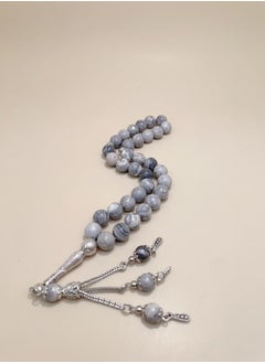 General 33 Natural Jade Prayer BeadsTasbih/10mm  - Image 4