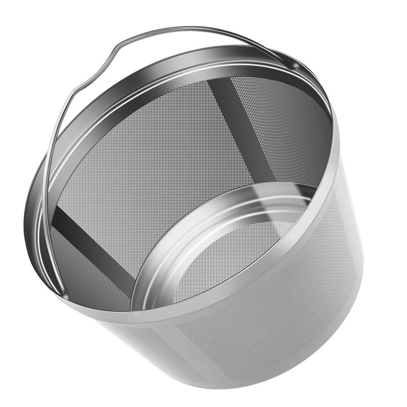 Stainless Steel Reusable Coffee Filters Basket 8 12 Cup Sturdy Permanent Coffee Filter fit for Mr Coffee Black and Decker Coffee Makers