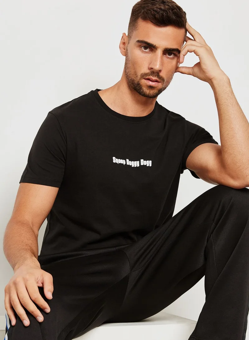TOPMAN Snoop Dogg Crew Neck T-Shirt