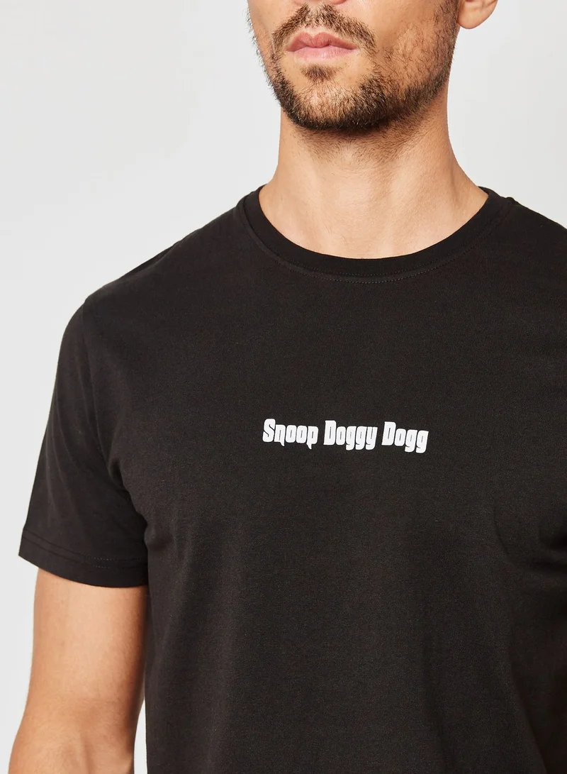 TOPMAN Snoop Dogg Crew Neck T-Shirt
