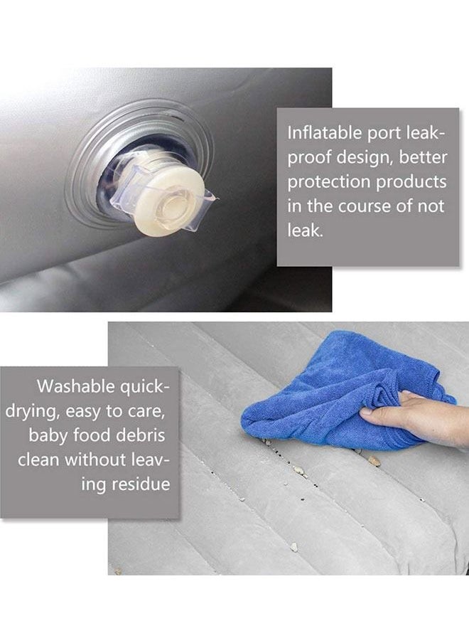 Generic - Air Mattress Car Inflatable Bed with Pump for Travel Camping Vacation Back Seat Blow-Up Sleeping Pad - Image 1