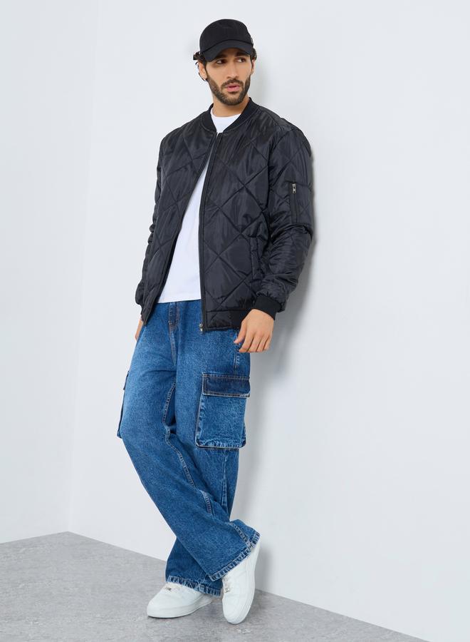 Styli Men Relaxed Fit Lightweight Casual Jacket - Image 2