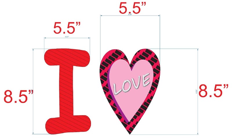 HK balloons Happy Birthday Banner Decoration For Boys Girls Boyfriend Girlfriend I Love YouRed - Image 2