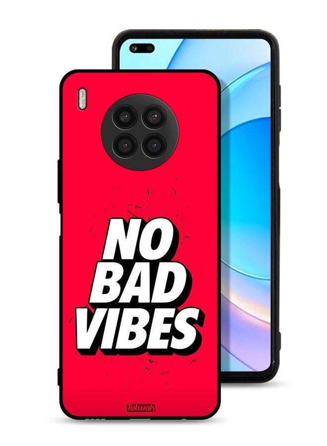 Tolwak Honor 50 Lite Protective Case Cover No Bad Vibes - Image 1