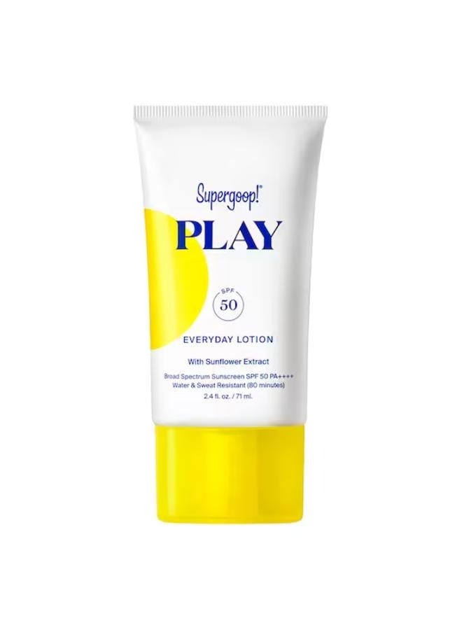 Supergoop! Play Everyday Lotion SPF 50 with Sunflower Extract 71 ml - Image 1