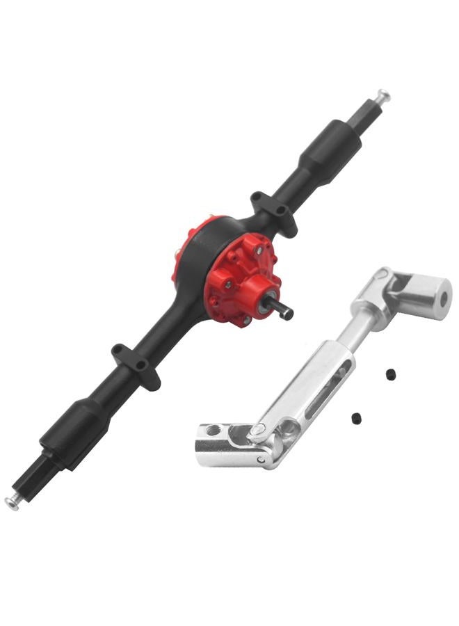 Share Goo RC Gear Rear Axle Housing Bridge Axle with Drive Shaft Compatible with WPL D12 RC Car Upgrade Parts - Image 1