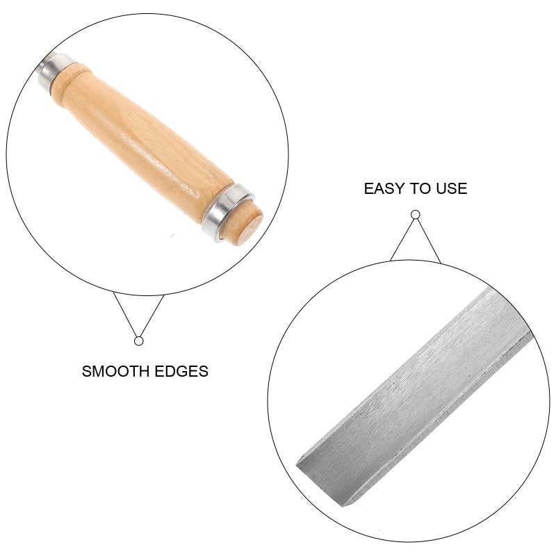1PC Wood Carving Gouge Semicircle Woodwork Chisel Wood Craft Detail Gouge Carving Knife - Image 4
