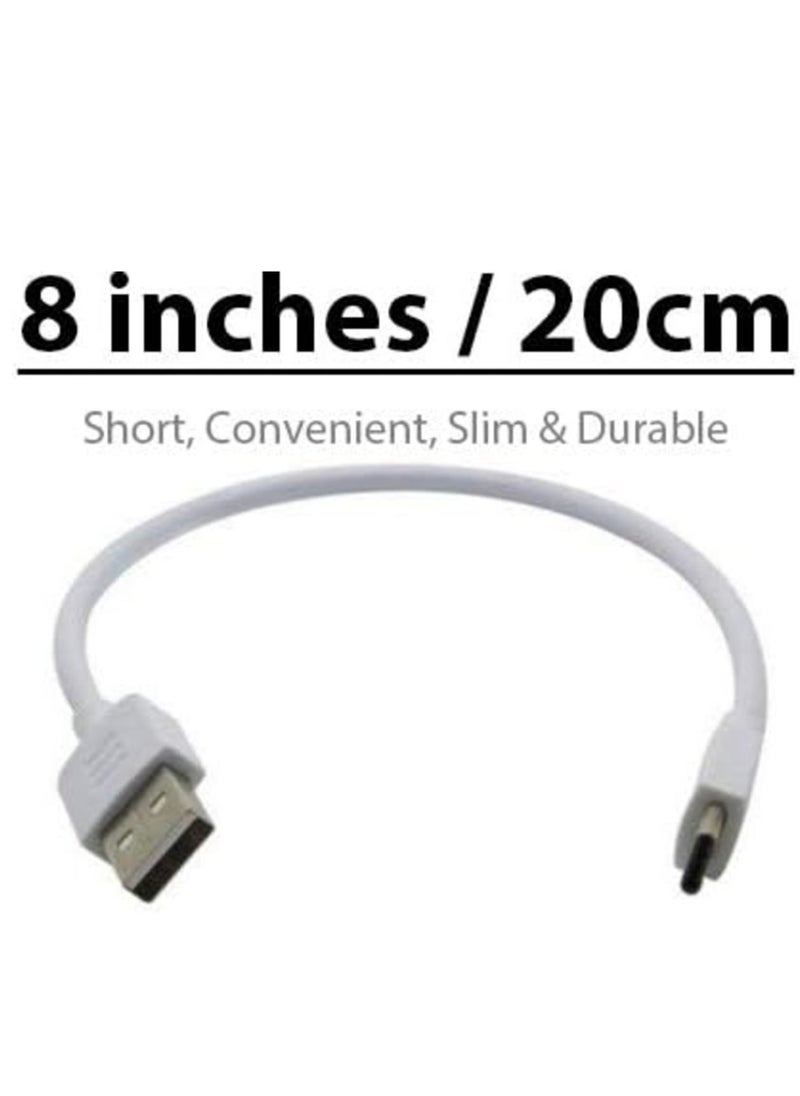JAJEEK "USB Type-C Cable (1.5m) for Xiaomi Redmi Note 10 Pro – Fast Charging & Quick Data Transfer (White)" - Image 3