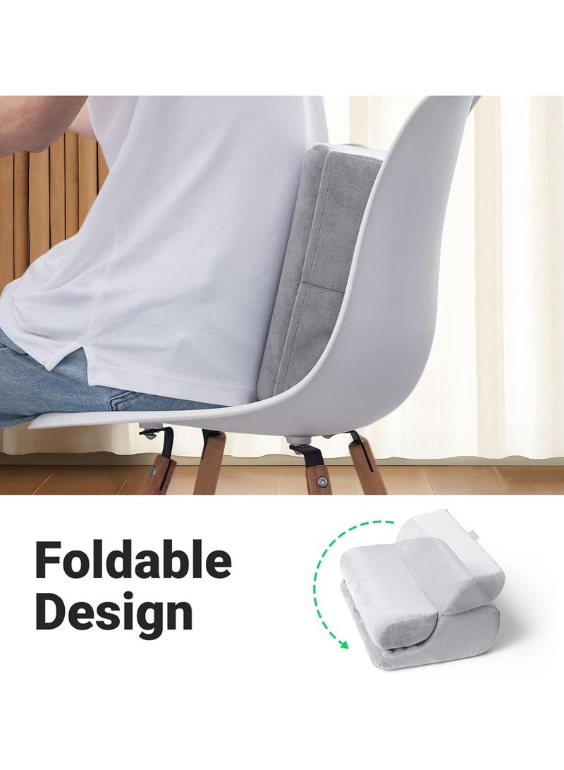 Generic Tablet Pillow Stand, Foldable iPad Stand for Lap, Bed and Desk -Tablet Soft Pad Dock with Pocket - Image 2