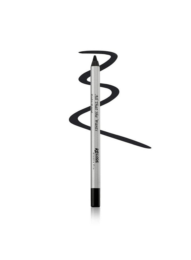 Recode Black Kohl Kajal Pencil All That She Wants 1.20 GMS - Image 1