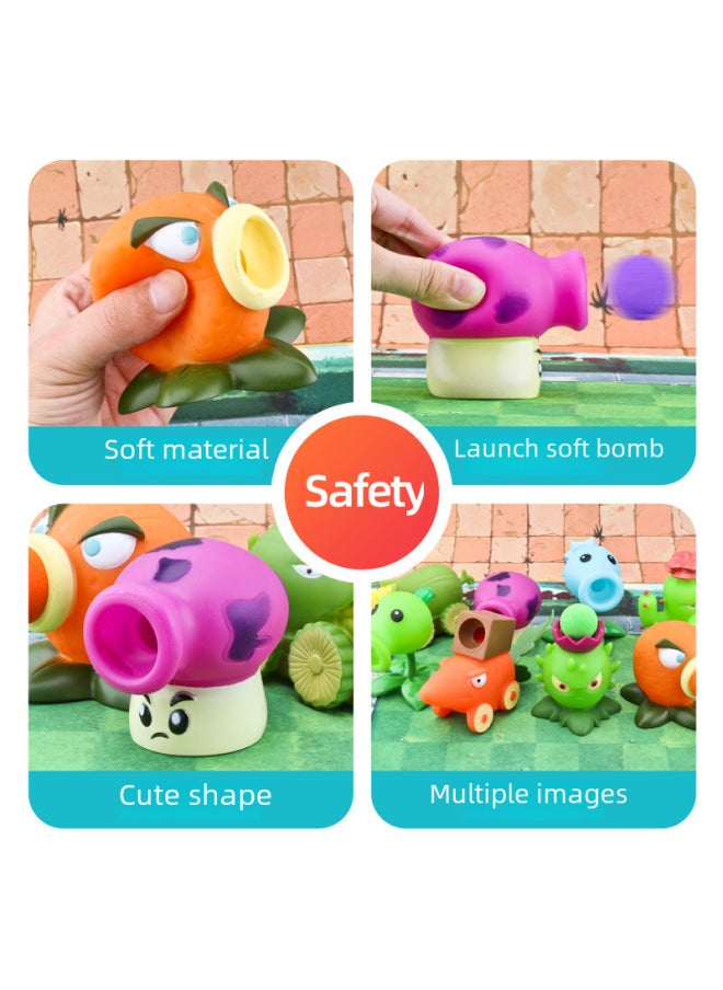 Generic - Enamel/plastic Dolls Toys Figurines - Various Styles Available Including Baby Dolls Bridal More-Color:686-52 Boomerang Pea Pod Giant - Image 1