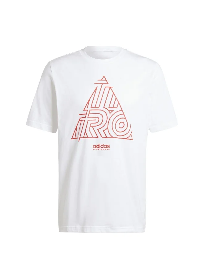Adidas adidas M Ss Tiro Tee White Training T-Shirts XS