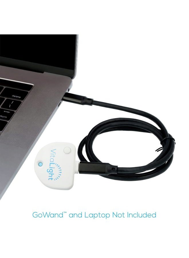 Vitalight GoWand USB-C Extension Cable 1 Meter (3.28 Feet) - Allows GoWand (Sold Separately) to Be Used with Any USB-C Port - - Image 5