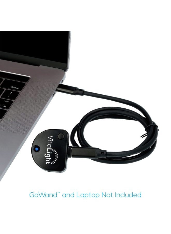 Vitalight GoWand USB-C Extension Cable 1 Meter (3.28 Feet) - Allows GoWand (Sold Separately) to Be Used with Any USB-C Port - - Image 4