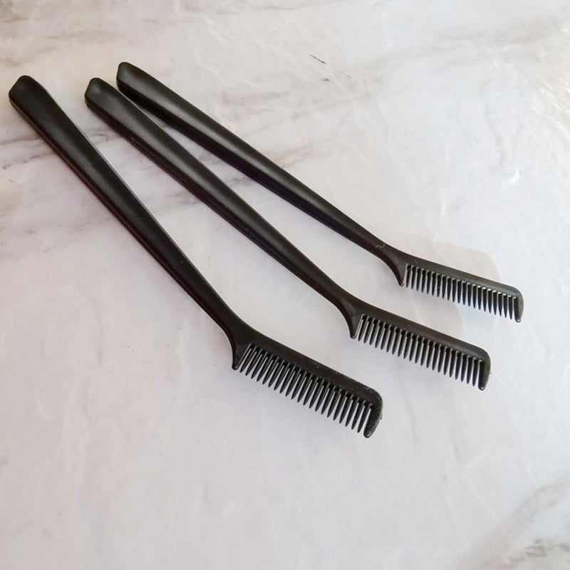 ABOOFAN 30pcs Portable Eyelash and Eyebrow Brushes Small Household Brow Combs Makeup Tools for Lash Separation and Brow Grooming Random Color - Image 5