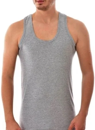 Tutku Men's Ribbed Undershirt 6 Pack 0102