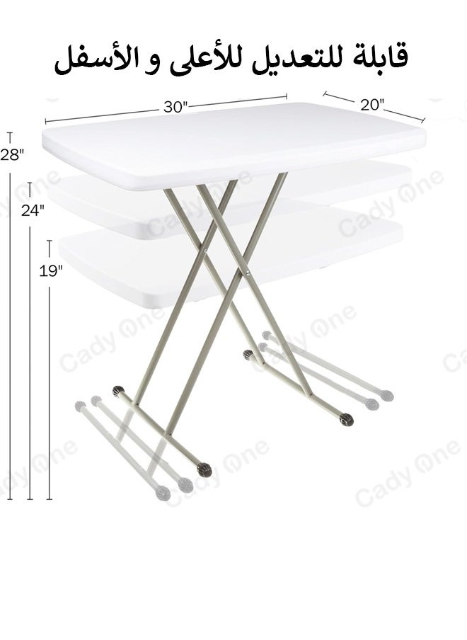 Cady One - Heavy duty foldable and adjustable table for trips and picnics - Image 1