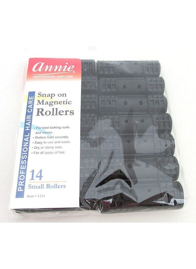 Annie Snapon Magnetic Rollers Size S 14Ct Black  - Image 2