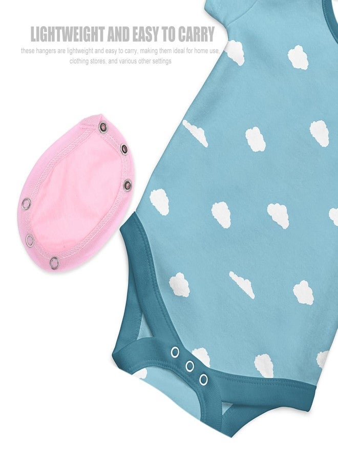 PACKOVE Baby Bodysuit Extender Snap 10 Pcs Soft Cotton Toddler Jumpsuit Extenders for Easy Dressing and Comfortable Fit - Image 4