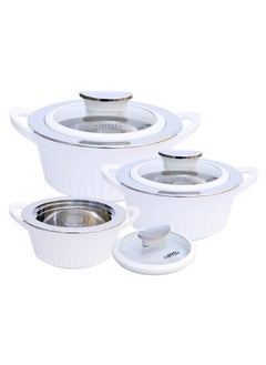 JAYPEE Jaypee Casserole Olivia Set 1000ml, 1500ml and 2000ml Parrot White  - Image 2